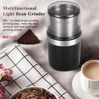 M200B Elektrische Mini-Kaffeemühle, Getreidebohnen-Mahlmaschine, Spezifikation:, EU-Stecker, UK-Stecker, US-Stecker