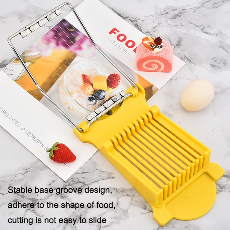 JA-958 Mittagessen Fleisch Schinkenschneider Haushaltsobstschneider Bananenscheiben Kücheneierschneider, JA-958 Schinkenschneider (Weiß), JA-958 Schinkenschneider (Gelb)