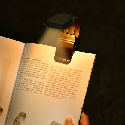 Tragbare Buchclip-Lampe mit vier einstellbaren Ladevorgängen für den Augenschutz, Clip-Lampe mit vier Gängen
