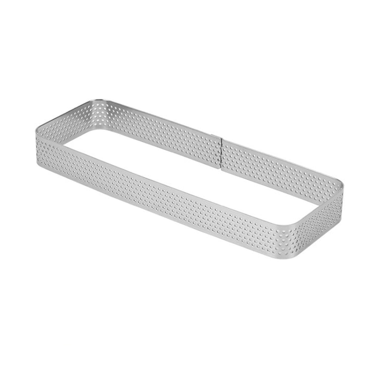 BN1006 Edelstahl Mousse Kreis verdickt perforierte Kuchenform DIY Backwerkzeuge
