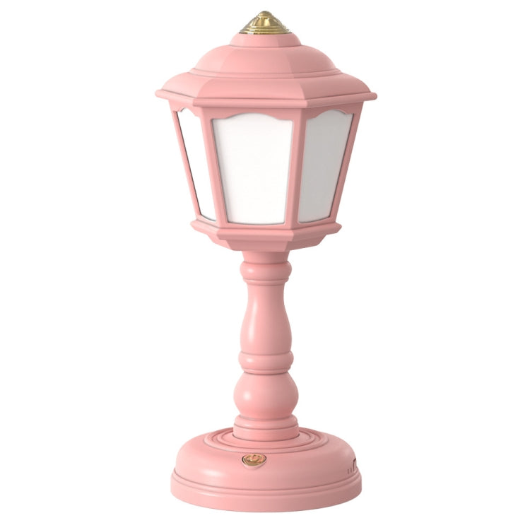 GIVELONG Retro-Tischlampe, USB-Aufladung, kleines Nachtlicht, Stil: