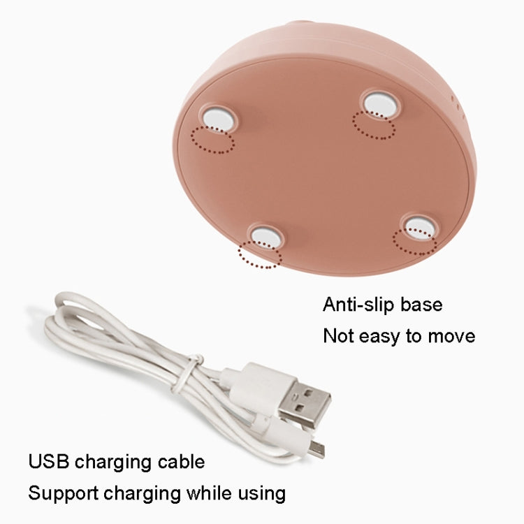GIVELONG Retro-Tischlampe, USB-Aufladung, kleines Nachtlicht, Stil: