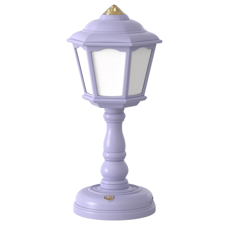 GIVELONG Retro-Tischlampe, USB-Aufladung, kleines Nachtlicht, Stil: