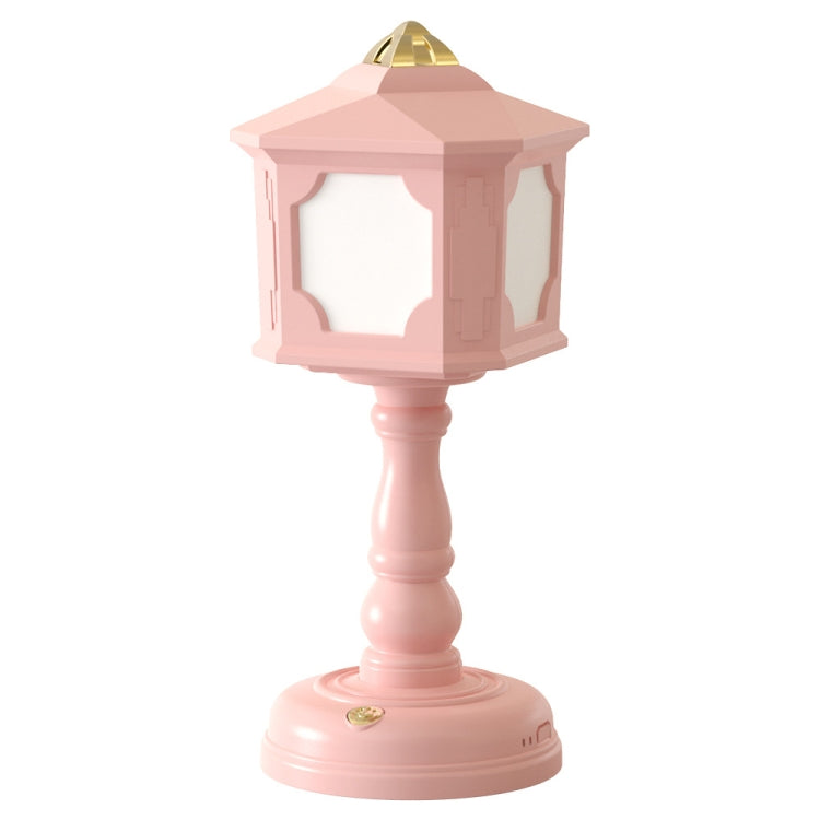 GIVELONG Retro-Tischlampe, USB-Aufladung, kleines Nachtlicht, Stil: