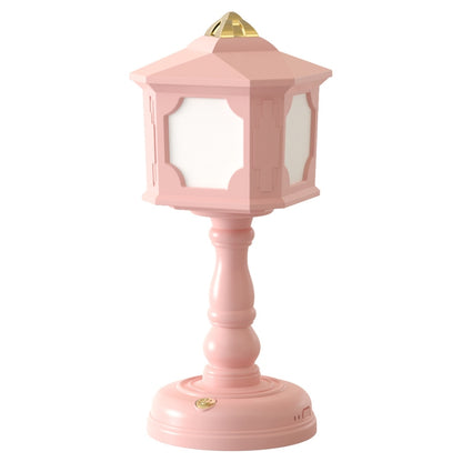 GIVELONG Retro-Tischlampe, USB-Aufladung, kleines Nachtlicht, Stil: