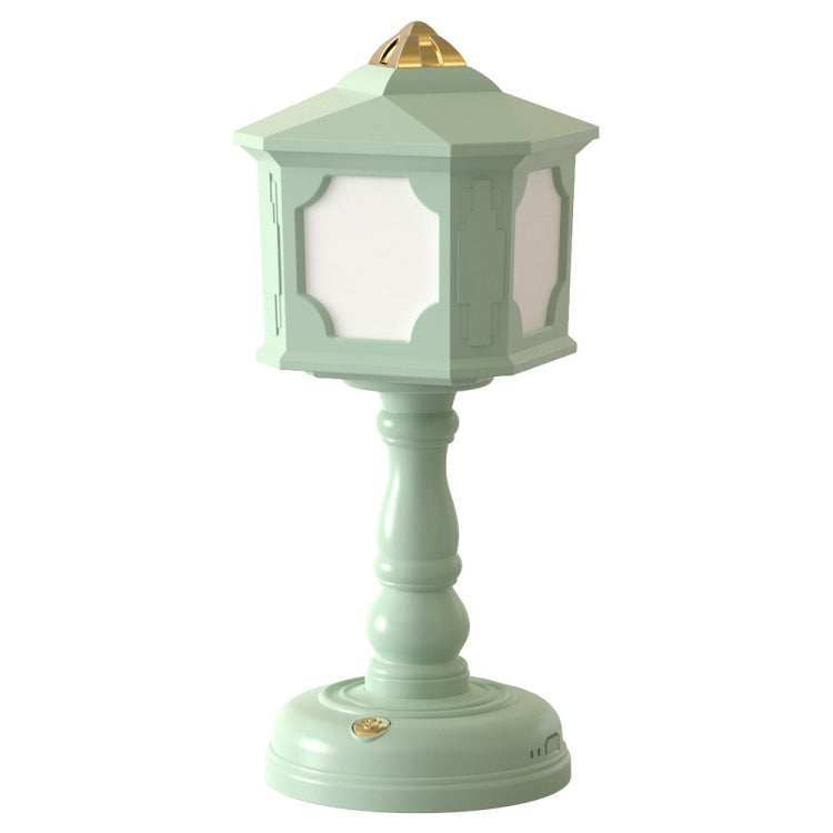 GIVELONG Retro-Tischlampe, USB-Aufladung, kleines Nachtlicht, Stil: