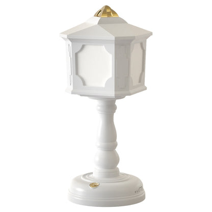 GIVELONG Retro-Tischlampe, USB-Aufladung, kleines Nachtlicht, Stil: