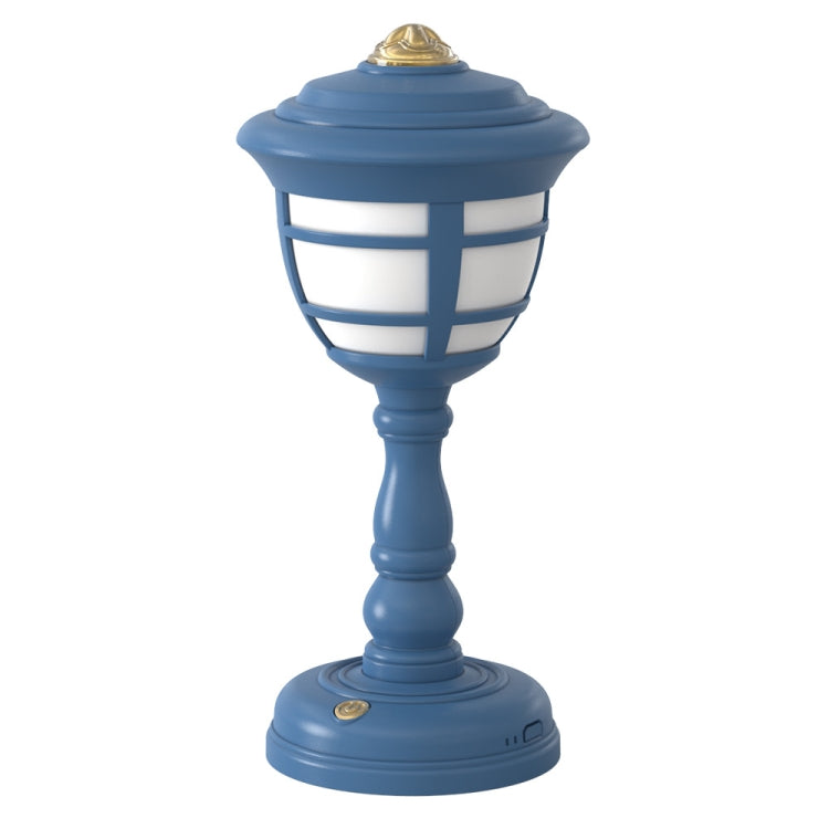 GIVELONG Retro-Tischlampe, USB-Aufladung, kleines Nachtlicht, Stil: