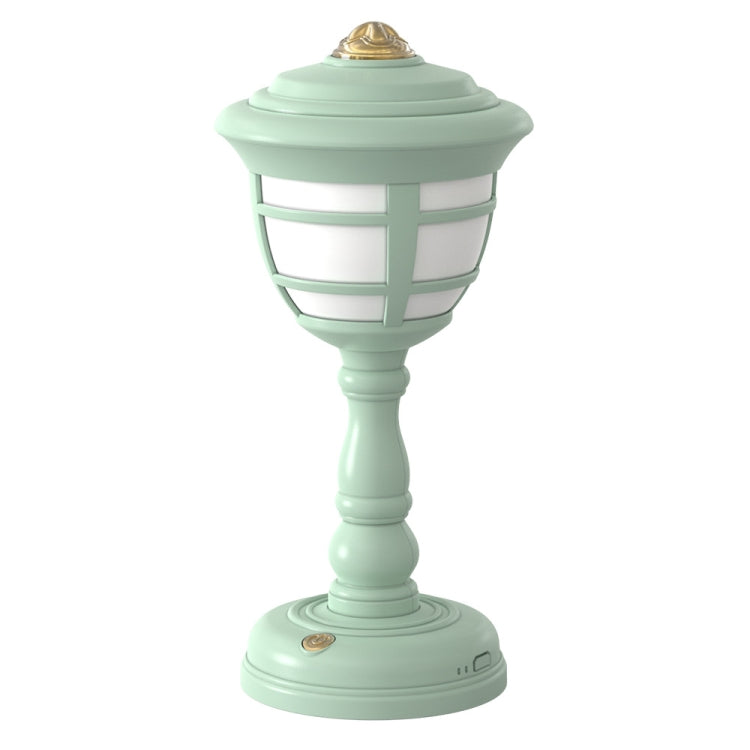 GIVELONG Retro-Tischlampe, USB-Aufladung, kleines Nachtlicht, Stil: