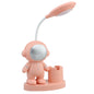T509 Astronaut Stifthalter-Schreibtischlampe mit Bleistiftspitzerfunktion, T509 Weiß, T509 Pink, T509 Blau