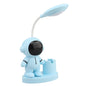 T509 Astronaut Stifthalter-Schreibtischlampe mit Bleistiftspitzerfunktion, T509 Weiß, T509 Pink, T509 Blau