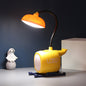 L-220902 LED Cartoon Flugzeug Wiederaufladbare Augenschutz Lernschreibtischlampe