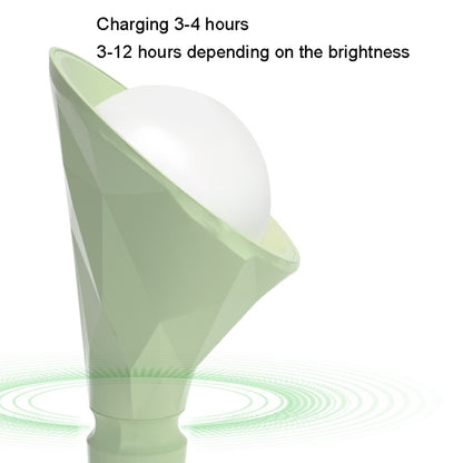 Basis Abnehmbare Diamant Schreibtisch Lampe USB Lade 3-speed Farbe Temperatur Nacht Licht