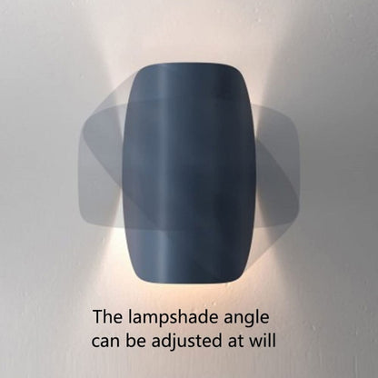 Showroom Bedroom Bedside Lamp Rotating LED Color Wall Lamp, White, Black