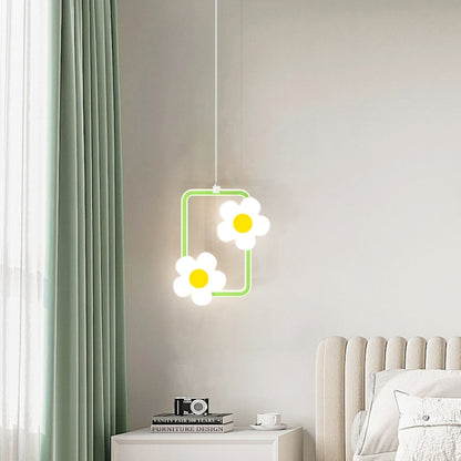 Children Room Bedside Warm Sunflower Chandelier, Round Green Warm Light, Round Green White Light, Round Green 3 Color Dimmer, Round Pink Warm Light, Round Pink White Light, Round Pink 3 Color Dimmer, Square Green Warm Light, Square Green White Light   ...