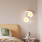 Children Room Bedside Warm Sunflower Chandelier, Round Green Warm Light, Round Green White Light, Round Green 3 Color Dimmer, Round Pink Warm Light, Round Pink White Light, Round Pink 3 Color Dimmer, Square Green Warm Light, Square Green White Light   ...