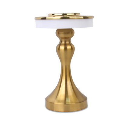 Retro Bar USB Rechargeable Metal Touch Desk Lamp, Gold