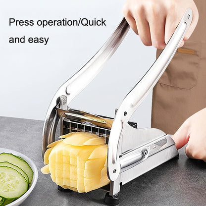 JD-052 Edelstahl Pommes Frites Schneiden Multifunktionale Hause Manuelle Pommes Schneiden, Kartoffel Schneider 4, Kartoffel Schneider 5