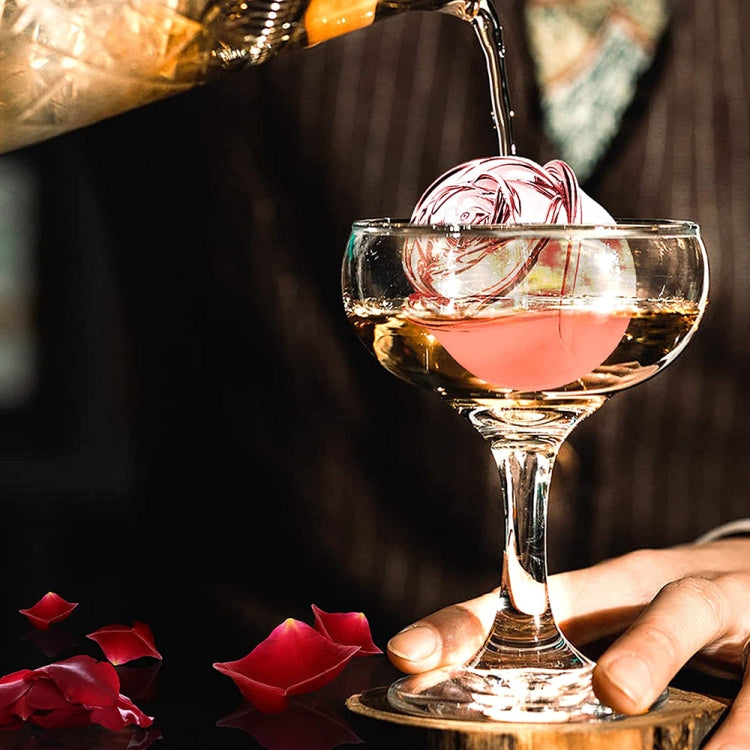 Cocktail-Eiswürfelformen mit 4 Löchern in Rosen-Diamantform, Silikon-Eisball-Maker, Rosenform (Grau), Rosenform (Dunkelgrün), Rosenform (Schwarz), Rosenform (Schwarz mit Eisklammer), Rosenform (Grau mit Eisklammer), Rosenform (Dunkelgrün mit Eisklammer)