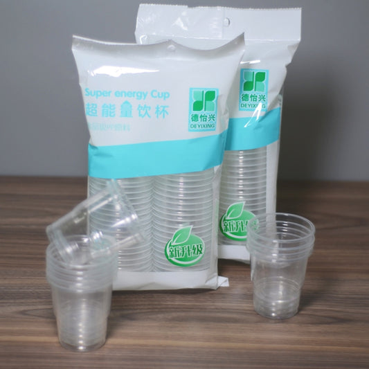 50 teile/paket 180ml Einweg Tasse Transparent PP Verdickt Luftfahrt Wasser Tasse
