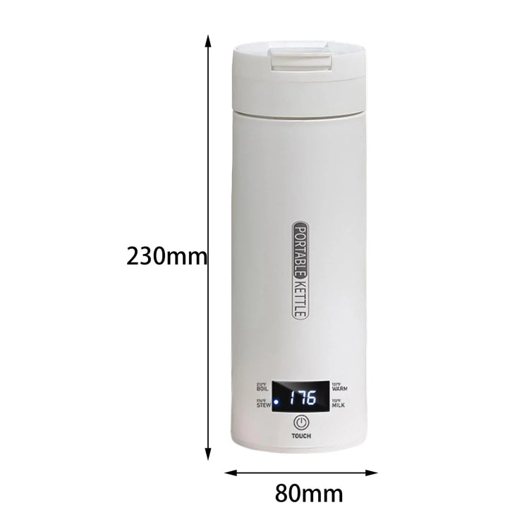 300 W, 500 ml, elektrischer Heizwasserbecher, intelligenter Wasserkocher mit Temperaturregelung, SUS304-US-Stecker, SUS316-US-Stecker, SUS304-UK-Stecker, SUS316-UK-Stecker, SUS304-EU-Stecker, SUS316-EU-Stecker