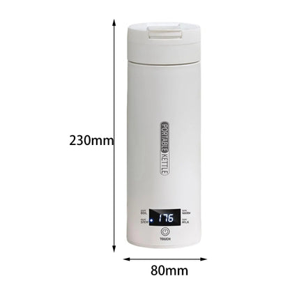 300 W, 500 ml, elektrischer Heizwasserbecher, intelligenter Wasserkocher mit Temperaturregelung, SUS304-US-Stecker, SUS316-US-Stecker, SUS304-UK-Stecker, SUS316-UK-Stecker, SUS304-EU-Stecker, SUS316-EU-Stecker