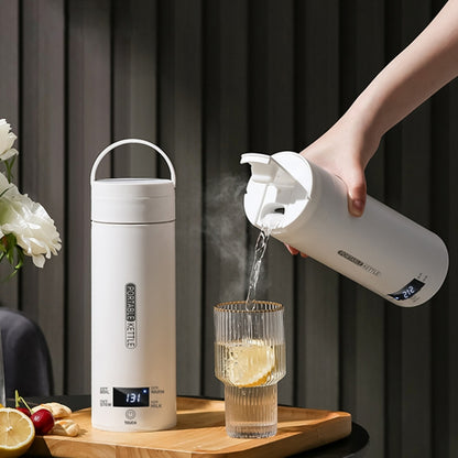 300 W, 500 ml, elektrischer Heizwasserbecher, intelligenter Wasserkocher mit Temperaturregelung, SUS304-US-Stecker, SUS316-US-Stecker, SUS304-UK-Stecker, SUS316-UK-Stecker, SUS304-EU-Stecker, SUS316-EU-Stecker