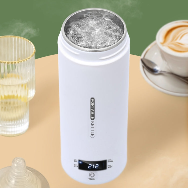 300 W, 500 ml, elektrischer Heizwasserbecher, intelligenter Wasserkocher mit Temperaturregelung, SUS304-US-Stecker, SUS316-US-Stecker, SUS304-UK-Stecker, SUS316-UK-Stecker, SUS304-EU-Stecker, SUS316-EU-Stecker