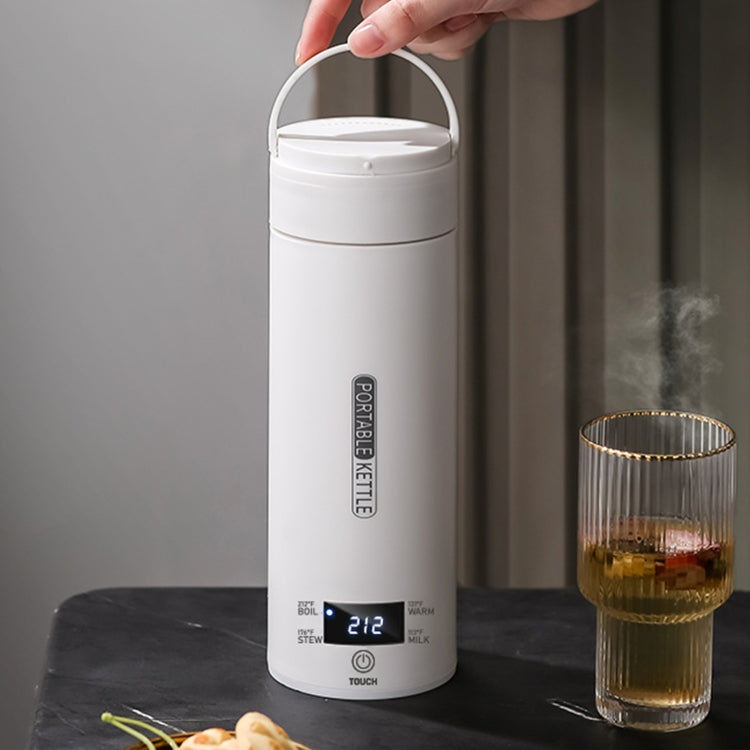 300 W, 500 ml, elektrischer Heizwasserbecher, intelligenter Wasserkocher mit Temperaturregelung, SUS304-US-Stecker, SUS316-US-Stecker, SUS304-UK-Stecker, SUS316-UK-Stecker, SUS304-EU-Stecker, SUS316-EU-Stecker