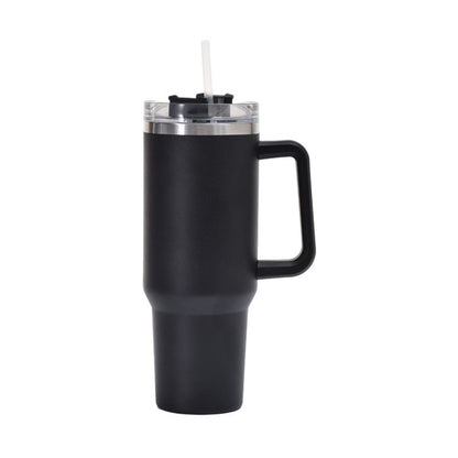 40oz Autobecher Doppelschicht-Vakuumbecher mit Strohhalmgriff Edelstahl-Thermosbecher