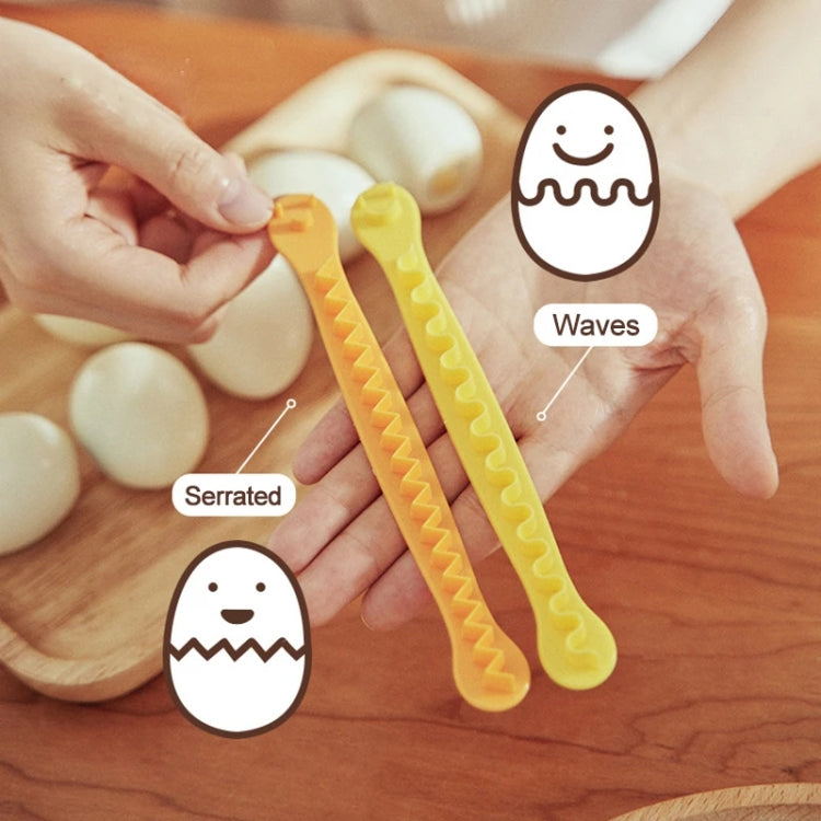 Eierschneider aus Spitze, DIY-Eierform, Küchen-Salatzubereitungswerkzeuge, 2 Stück/Set
