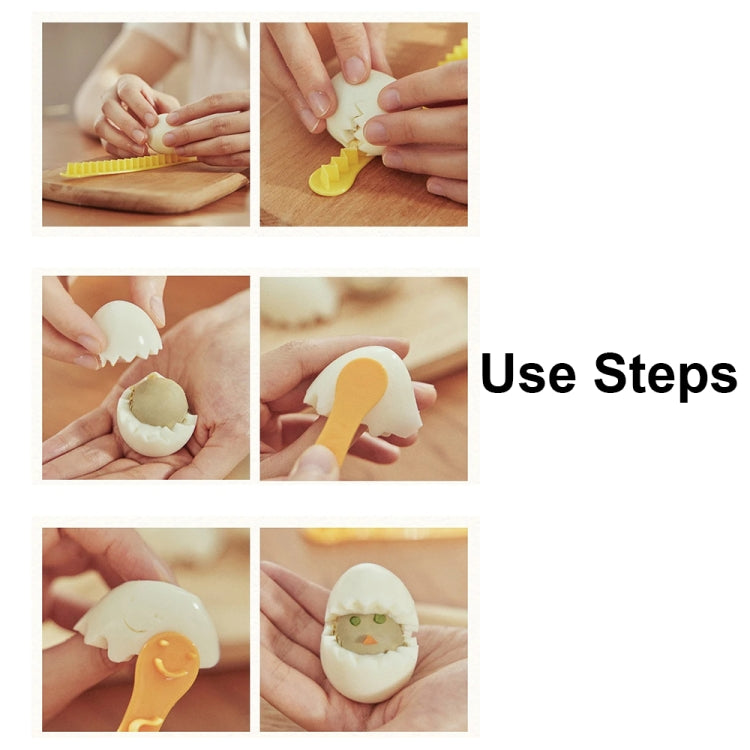 Eierschneider aus Spitze, DIY-Eierform, Küchen-Salatzubereitungswerkzeuge, 2 Stück/Set