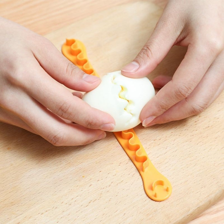 Eierschneider aus Spitze, DIY-Eierform, Küchen-Salatzubereitungswerkzeuge, 2 Stück/Set