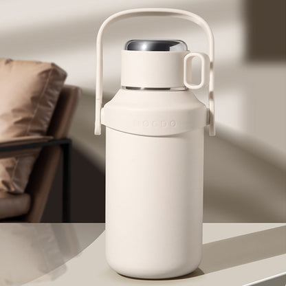 316 Stainless Steel Outdoor Sports Large Capacity Thermos Cup with Tea Filter, 1000ml White, 1000ml Black, 1000ml Pink, 1000ml Green, 1200ml White, 1200ml Black, 1200ml Pink, 1200ml Green
