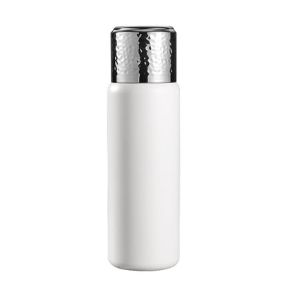 Thermos-Kaffeetasse aus Edelstahl 316 mit gehämmertem Deckel und Teefilter, 300 ml (lila), 300 ml (weiß), 300 ml (schwarz)
