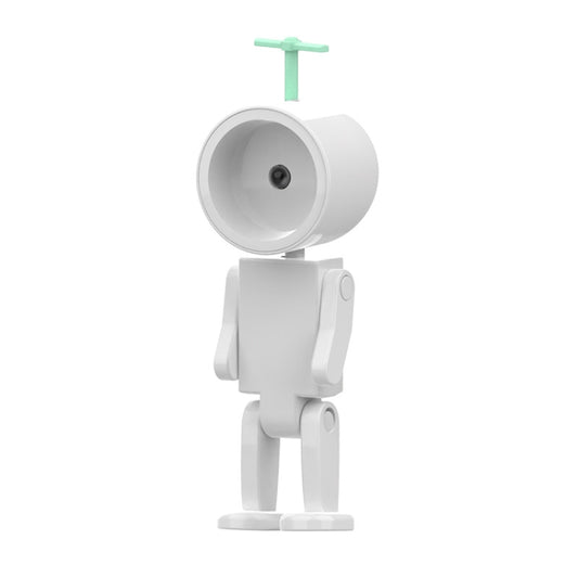 Mini-Astronaut, magnetisches LED-Nachtlicht, Schreibtischlampe mit Baustein-Ornamenten, rund, weiß, rund, rosa, rund, blau, rund, grün, quadratisch, weiß, quadratisch, rosa, quadratisch, blau, quadratisch, grün