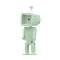 Mini Astronaut Magnetic LED Night Light Desktop Building Block Ornaments Desk Lamp, Round White, Round Pink, Round Blue, Round Green, Square White, Square Pink, Square Blue, Square Green