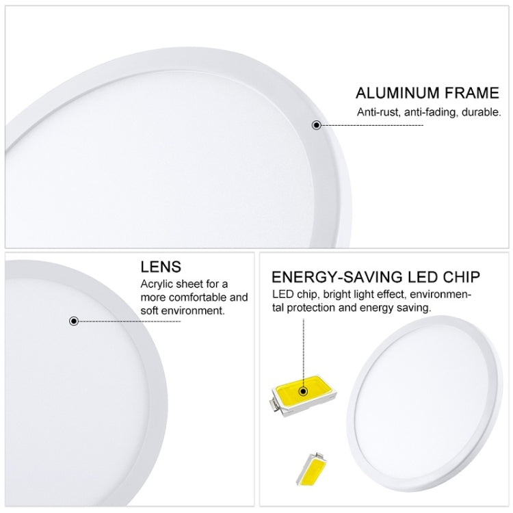 Rundes, ultradünnes LED-Downlight, verstellbare Einbauleuchte, 6 W, 8 W, 15 W, 20 W