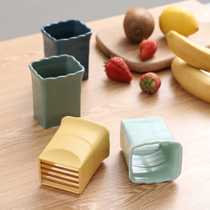 Cup Slicer Erdbeere Traube Gemüse Schneiden Werkzeug Küche Gadget