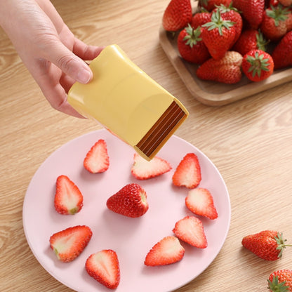 Cup Slicer Erdbeere Traube Gemüse Schneiden Werkzeug Küche Gadget