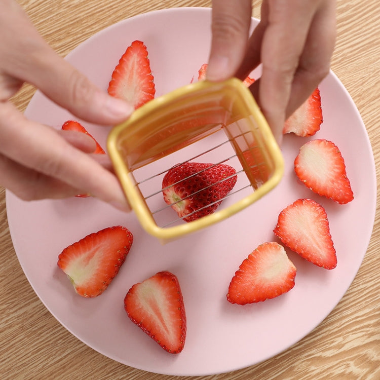 Cup Slicer Erdbeere Traube Gemüse Schneiden Werkzeug Küche Gadget