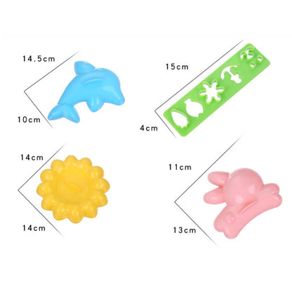 4 teile/satz Kaninchen Delphin Reis Sushi DIY Form