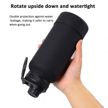 Sports Bottle With Phone Magnetic Holder Stainless Steel Thermos Cup
