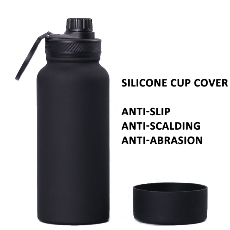 Sportflasche mit magnetischer Telefonhalterung, Edelstahl-Thermosbecher, 650 ml, 1000 ml, 1200 ml