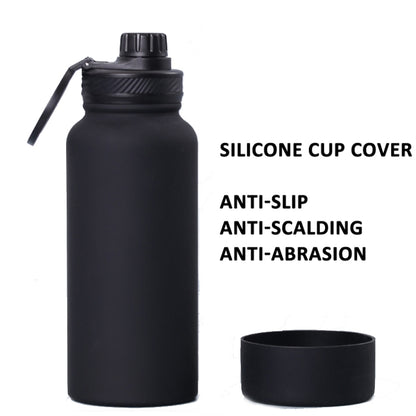 Sportflasche mit magnetischer Telefonhalterung, Edelstahl-Thermosbecher, 650 ml, 1000 ml, 1200 ml