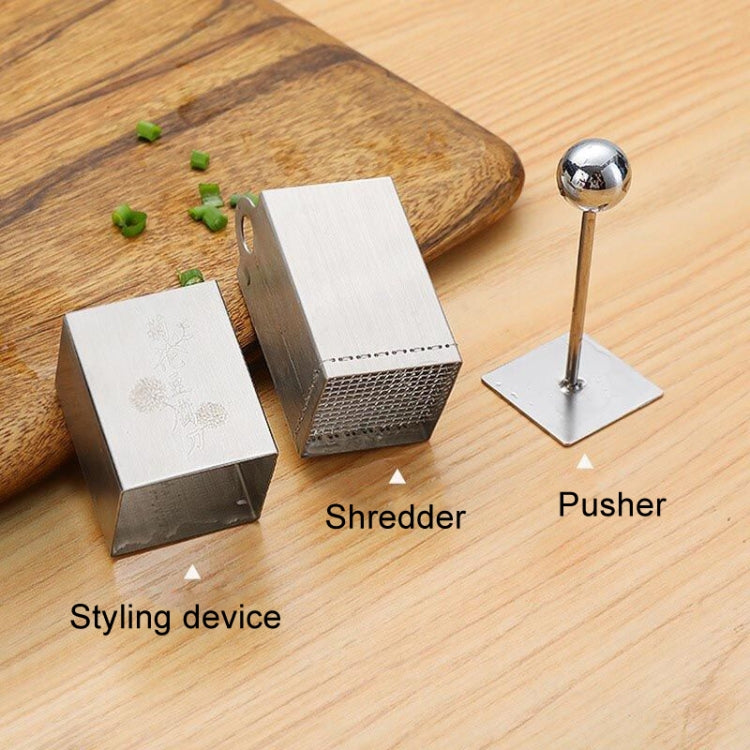 Chrysantheme Geschreddert Tofu Messer Form 304 Edelstahl Tofu Messer Küche Werkzeuge