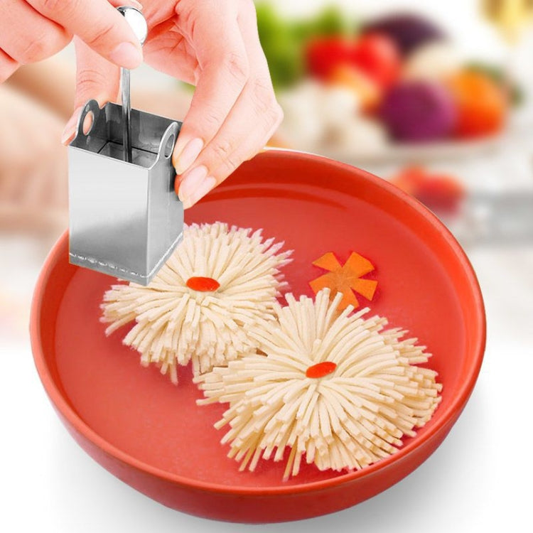 Chrysantheme Geschreddert Tofu Messer Form 304 Edelstahl Tofu Messer Küche Werkzeuge