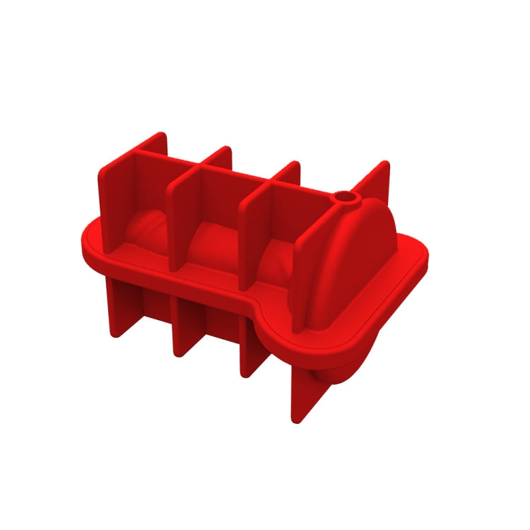Spoof Ice Lattice Mold With Lid Whiskey Ice Maker Self-Sealing Silicone Ice Molds, Small