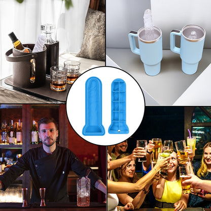Spoof Ice Lattice Mold With Lid Whiskey Ice Maker Self-Sealing Silicone Ice Molds, Small