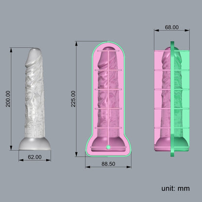 Silikon Parodie Eis Gitter Form Mit Deckel Eis Maker Selbst-Versiegelung Eis Formen, Große, Larg